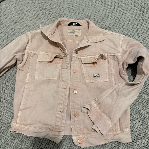 Kimes Ranch Jackets & Blazers - Kimes Ranch Blush Pink Denim Jacket